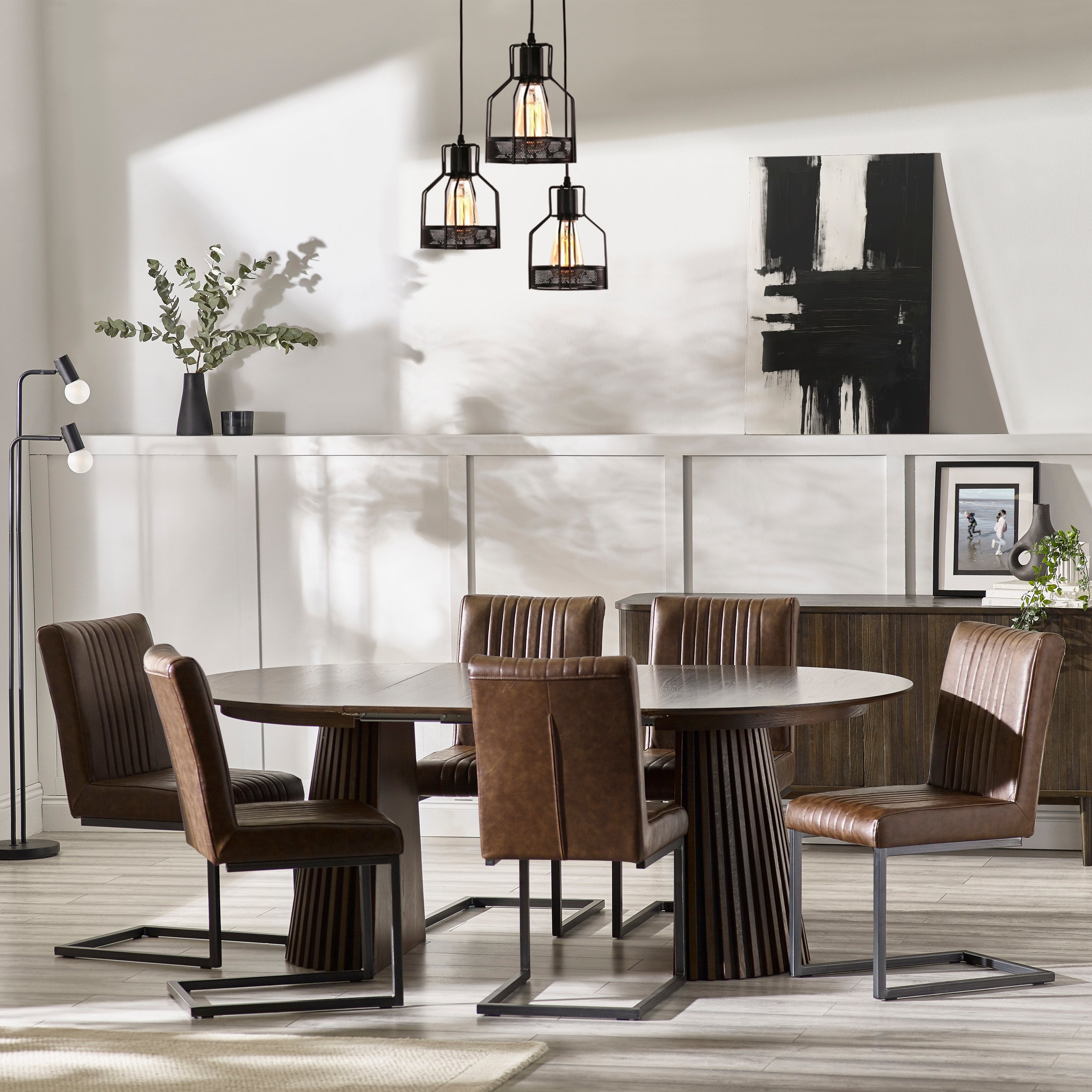 Julian Bowen Dining Table Arya Extending Dining Table Bed Kings