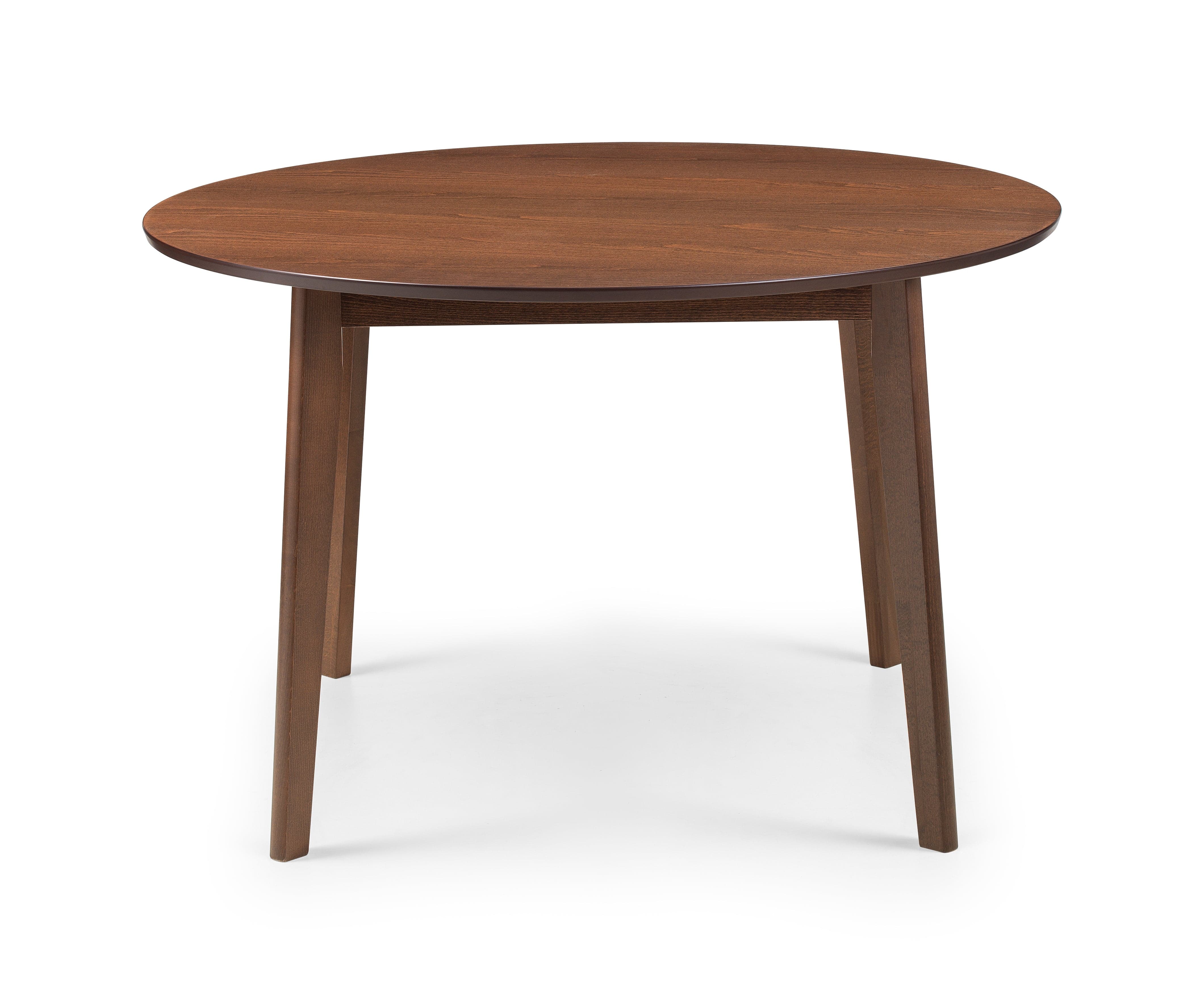 Julian Bowen Dining Table Farringdon Circular Table Bed Kings