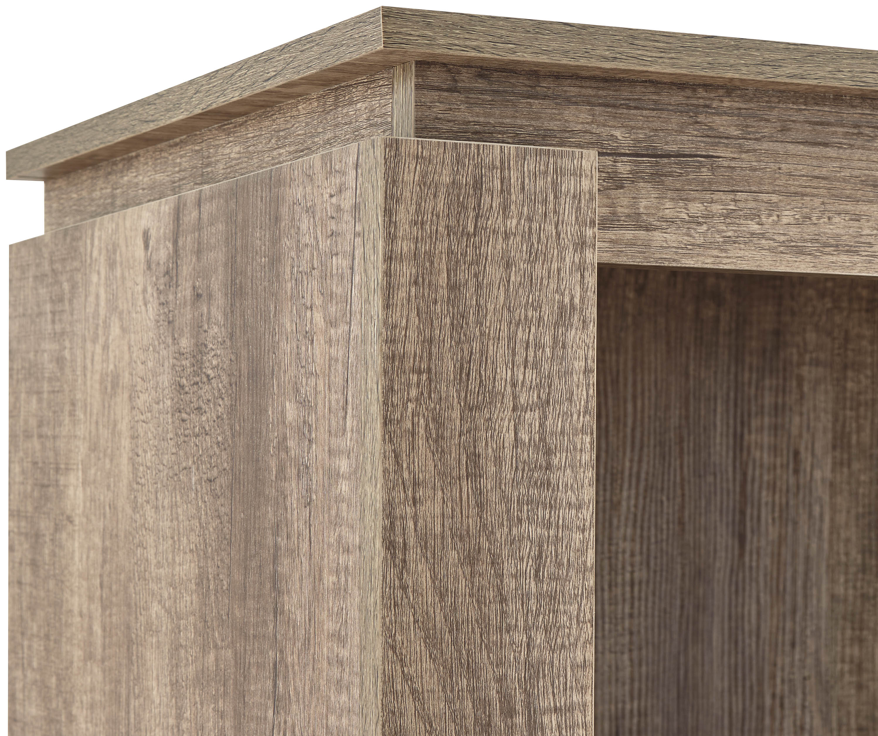 GFW Bookcase Canyon Oak Bookcase Bed Kings