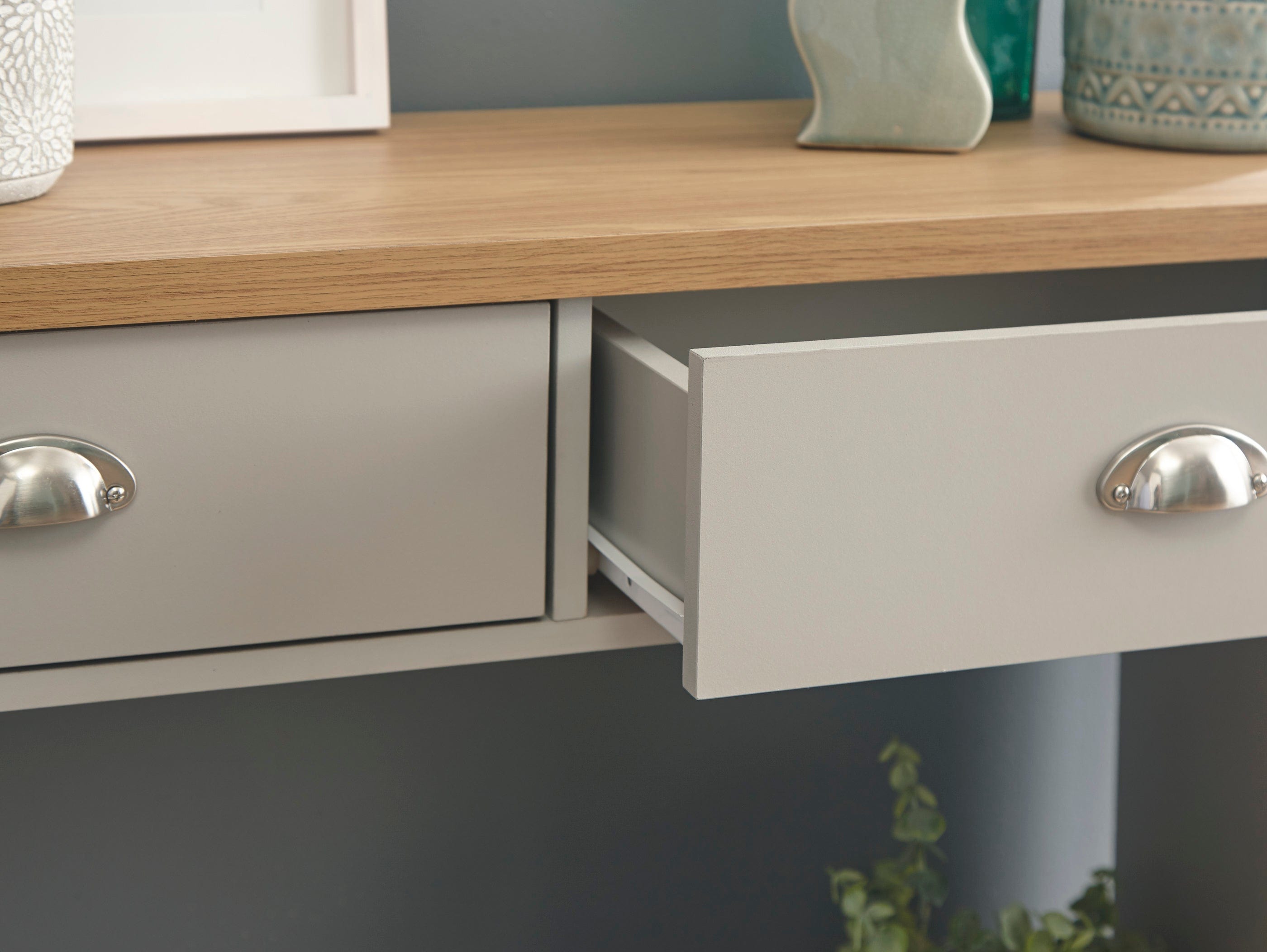 GFW Console Table Lancaster Console Hall Table Grey Bed Kings