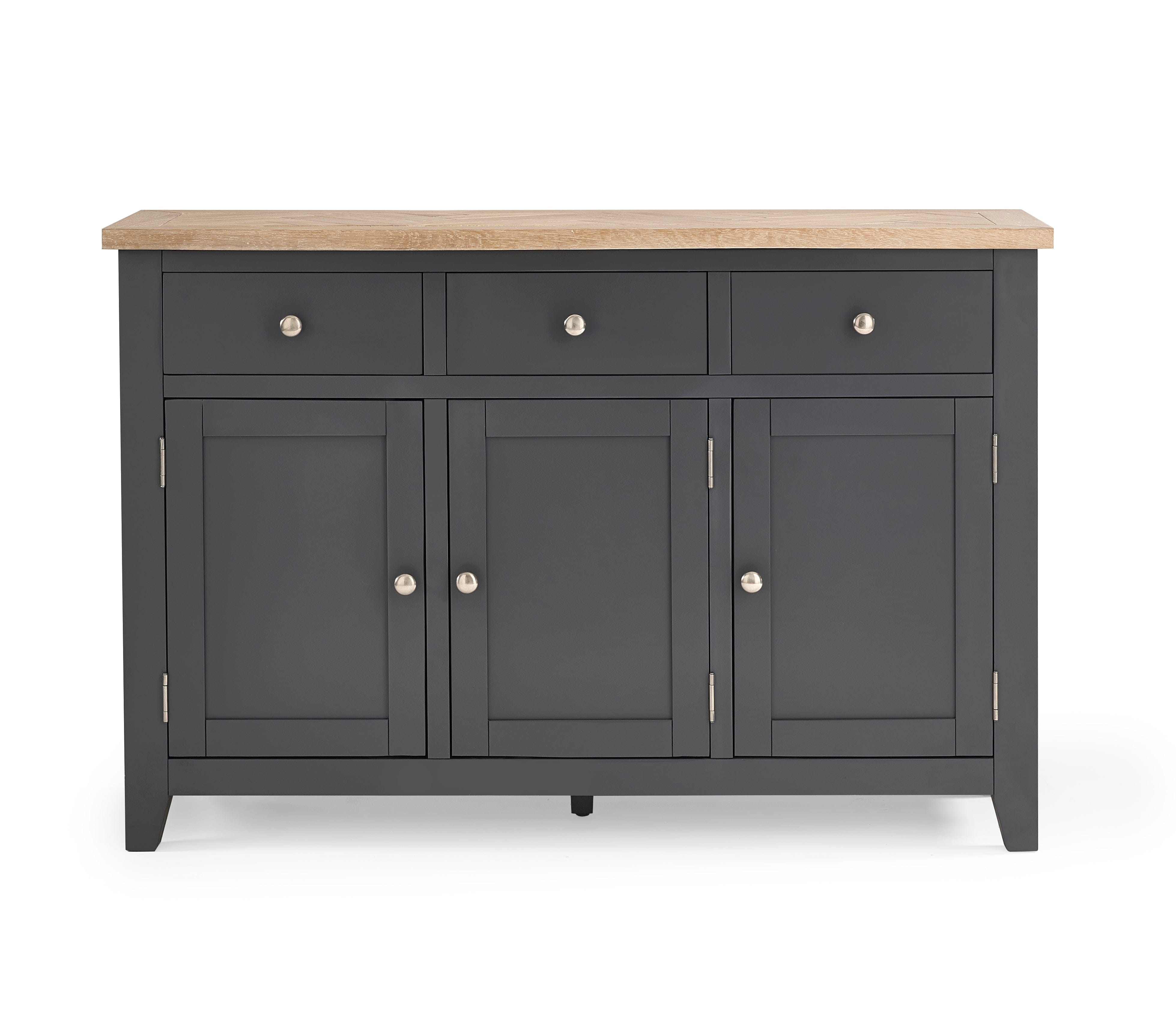 Julian Bowen Sideboard Bordeaux Sideboard Dark Grey Bed Kings